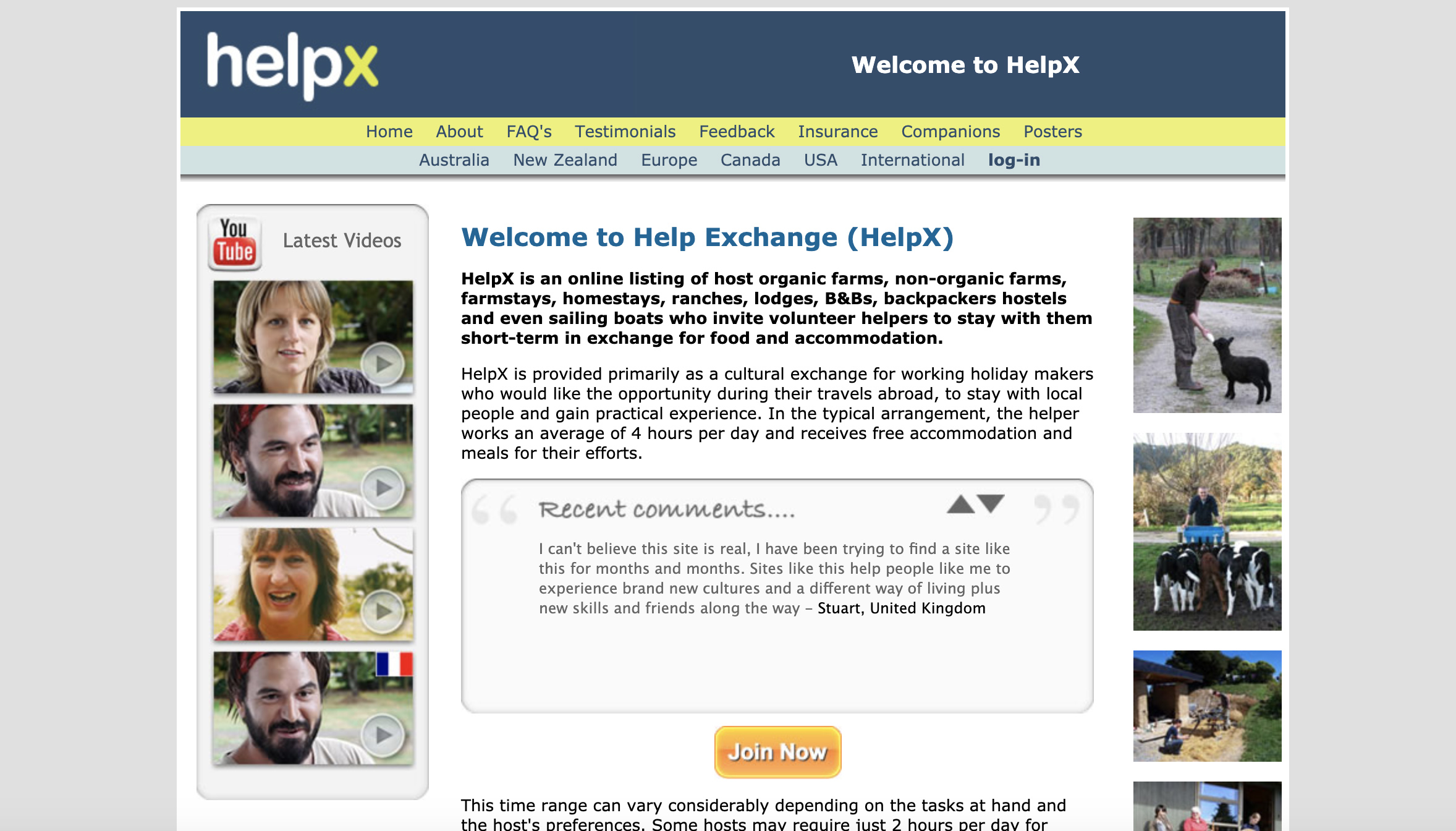 打工換宿 helpX