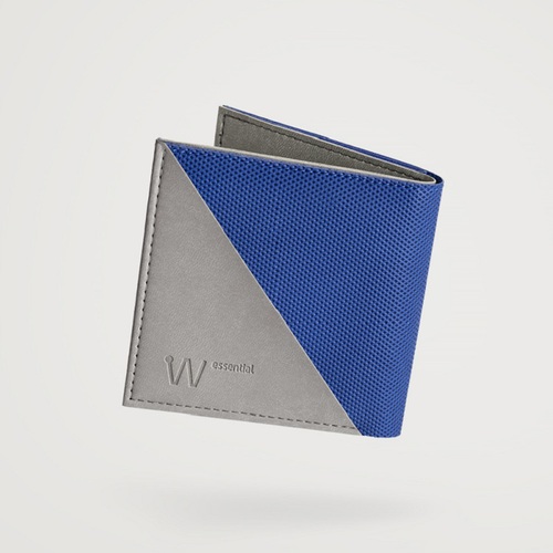 Baggizmo-Wiseward-Essential-時尚超薄RFID防盜皮夾-藍