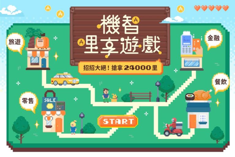《2022 亞洲萬里通》機智哩享遊戲 招招大絕搶拿最多24,000哩回饋 (第二階段開跑)